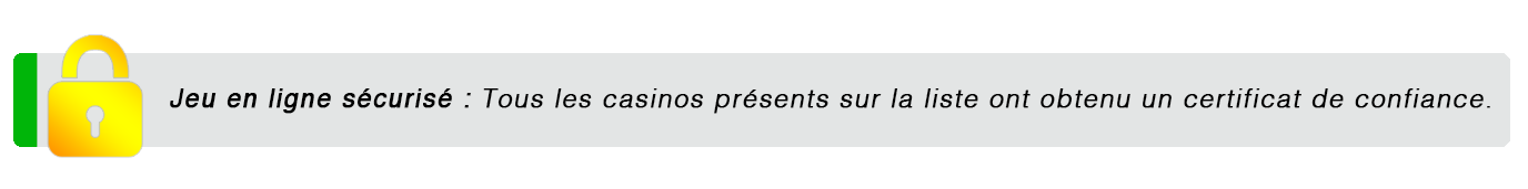 Casinos en ligne